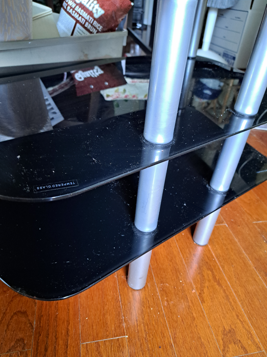 Thermal glass TV stand - photo 2