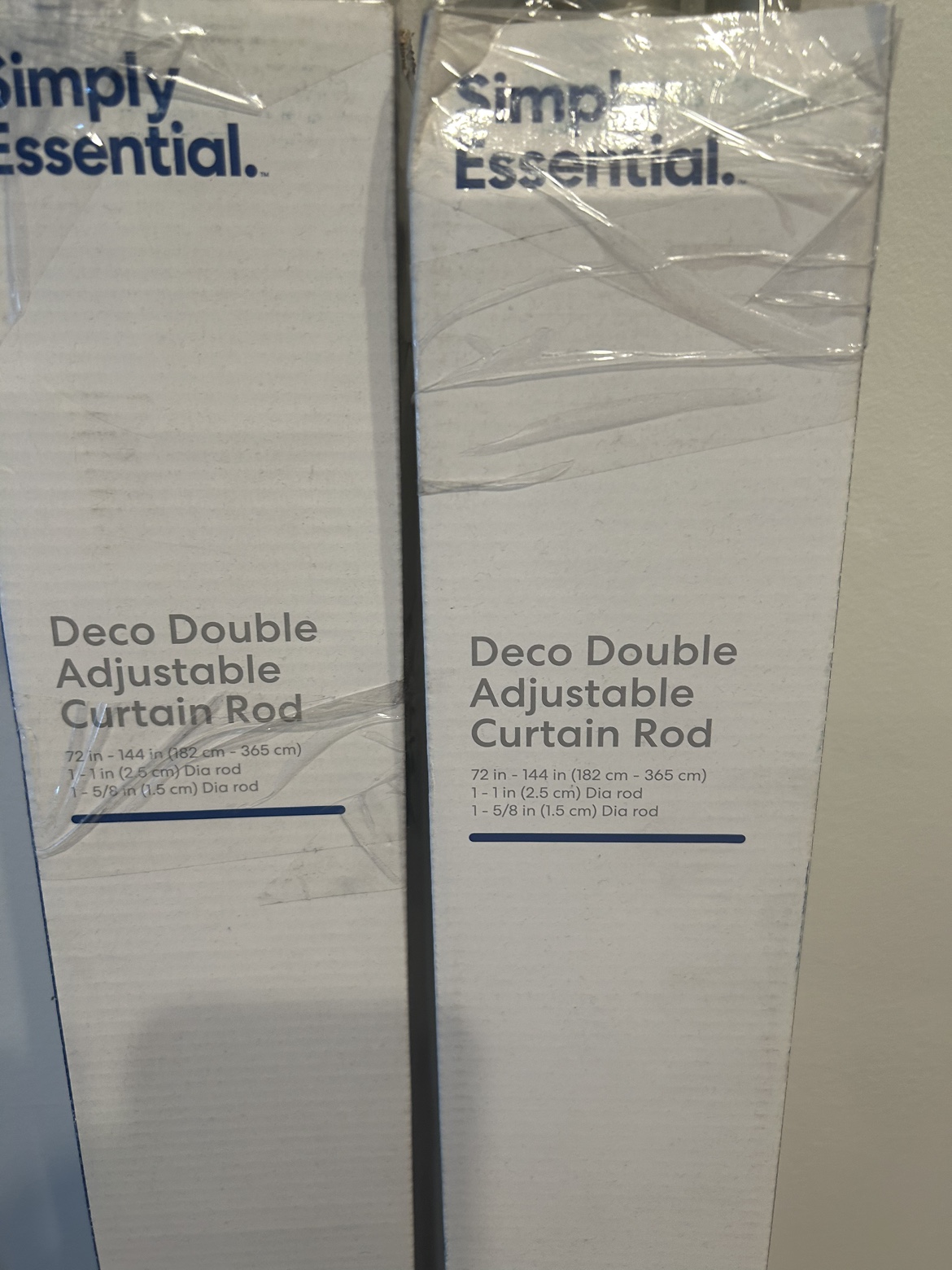 Simply essential deco double curtain rod - photo 2