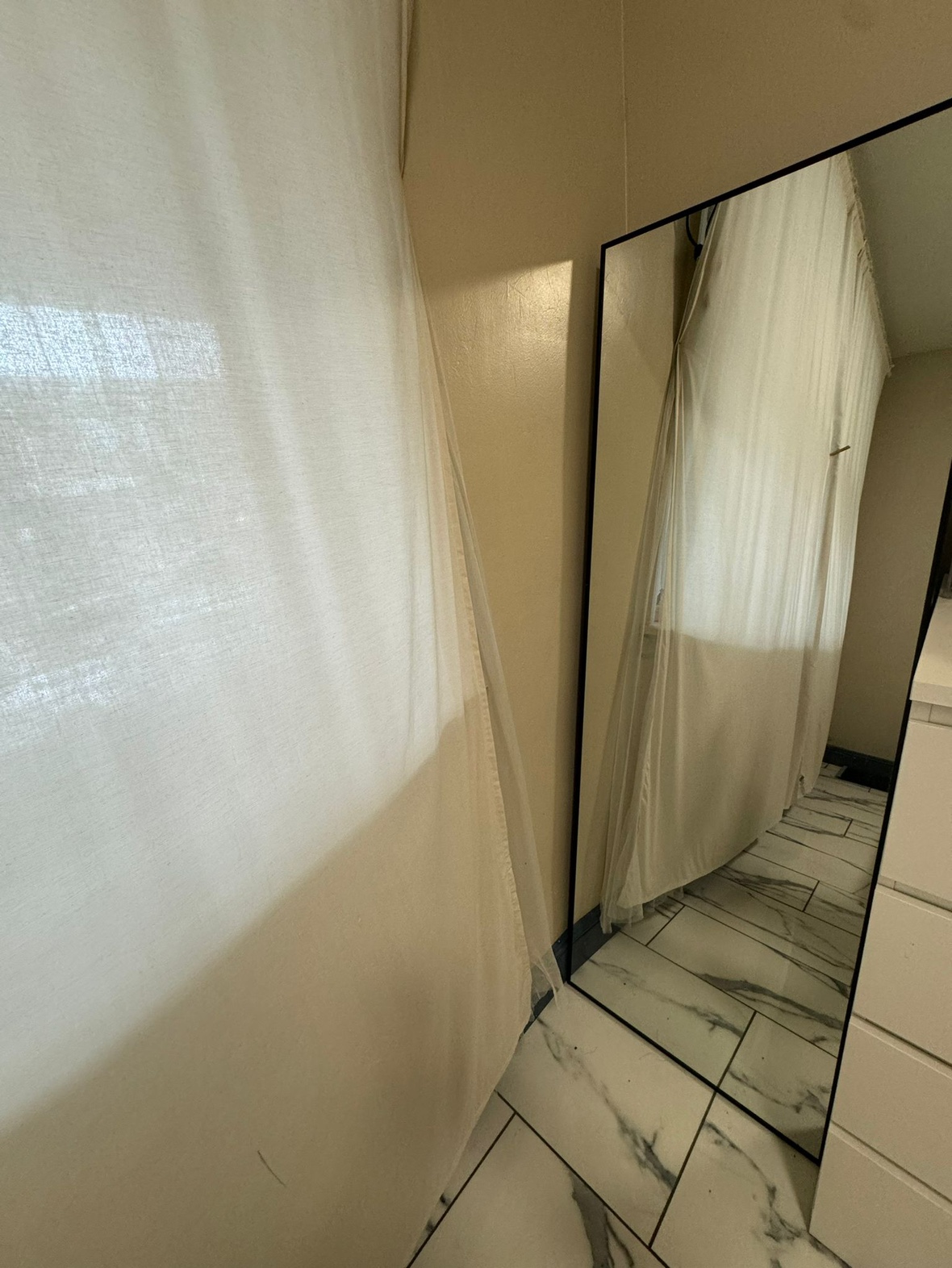 Mirror Full Length, Aluminum Alloy Thin Frame - photo 3