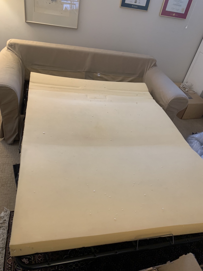 IKEA Ektorp Sofabed with 2 new covers included image indicator(4)