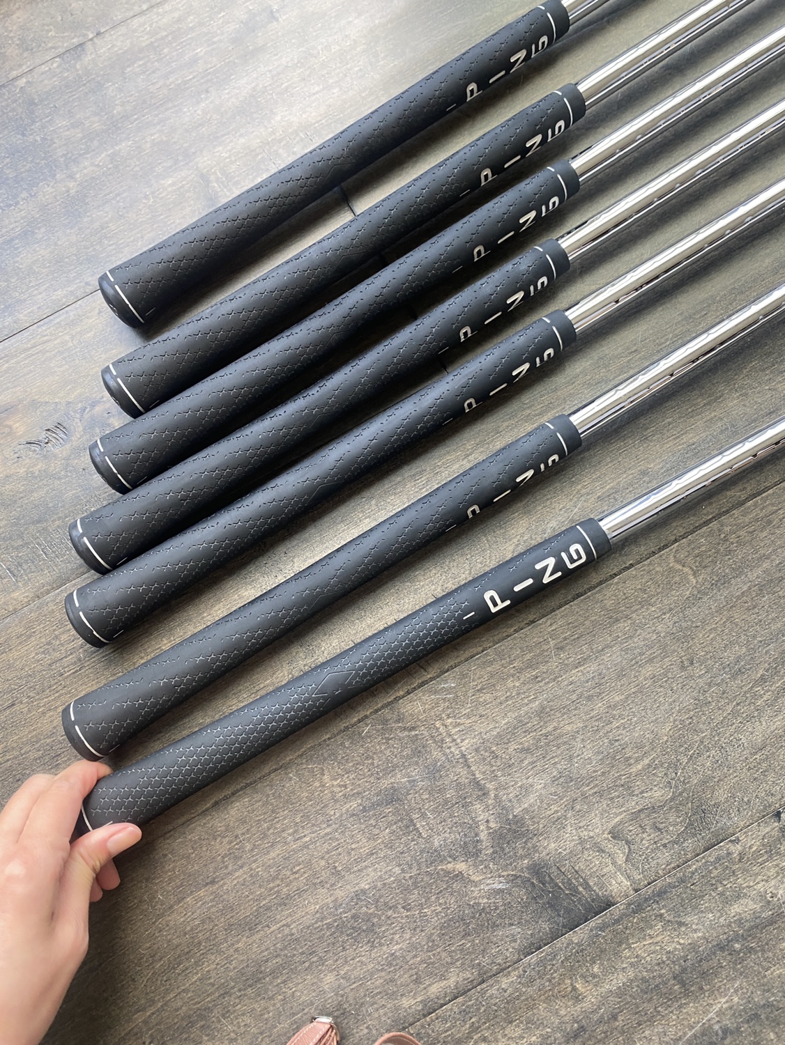 Ping i3 + Plus Iron Set 3-9 Black Dot Regular Steel RH - photo 4