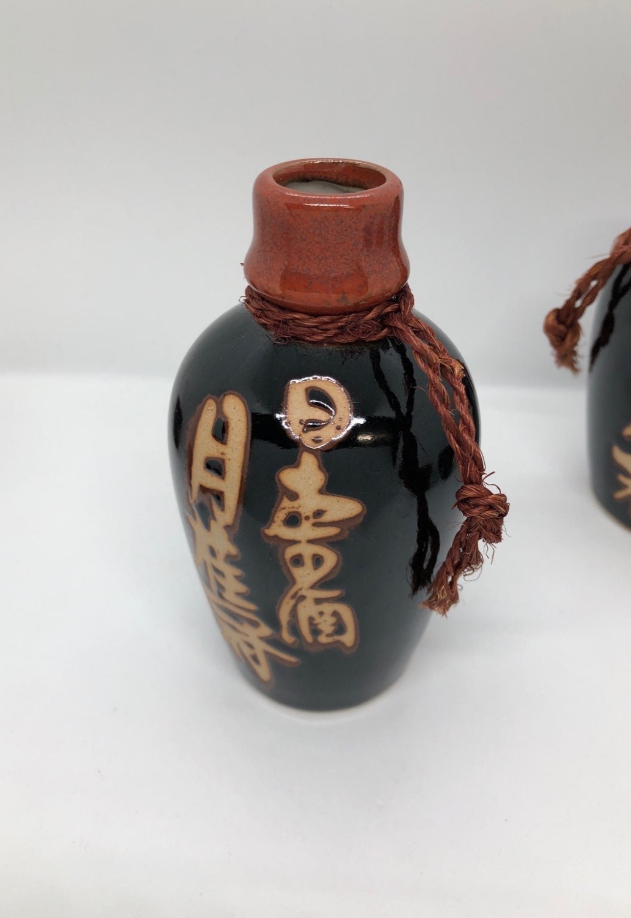 Antique Japanese Sake Set - photo 5
