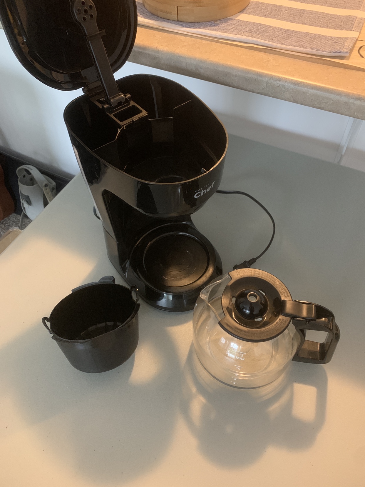 Master Chef Coffee Maker + Glass Carafe - photo 5