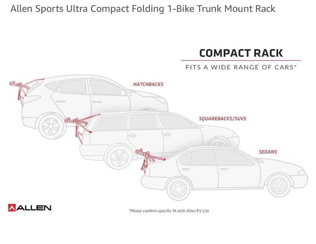 Bike Trunk Mount Rack - photo 5