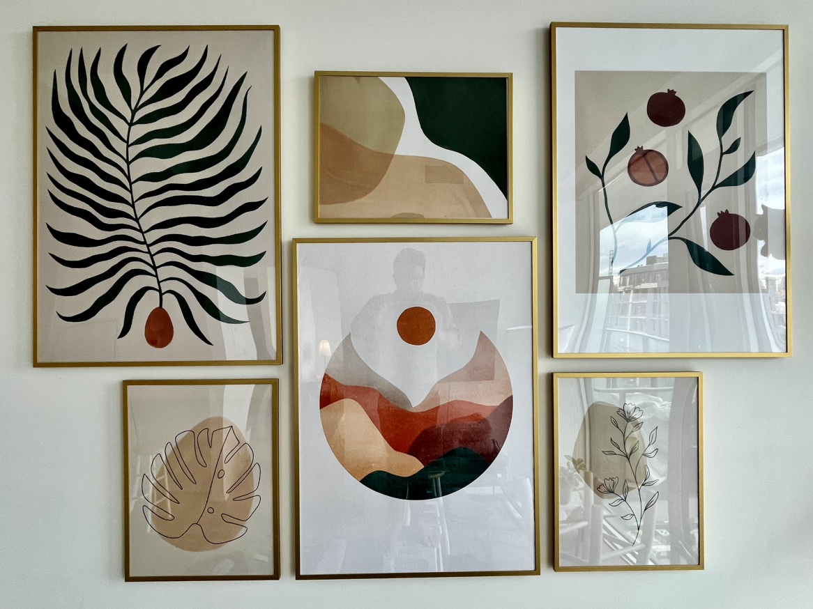 Wall Painting (includes IKEA LOMVIKEN) - 8 Nos