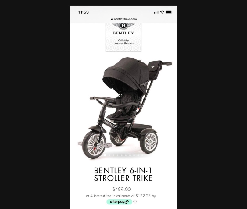 THE BENTLEY 6-IN-1 STROLLER/TRIKE - photo 5