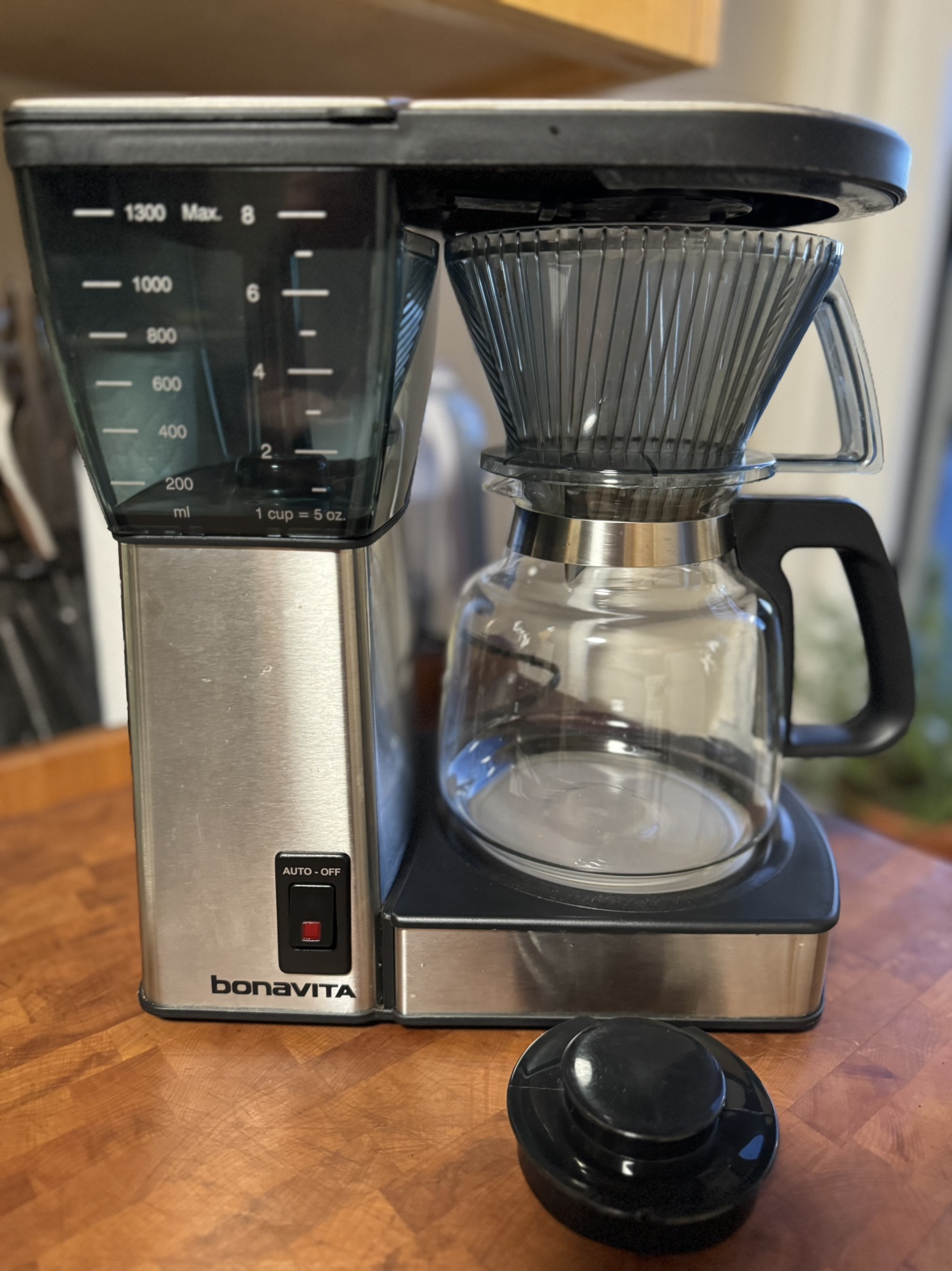 Bonavita BV1800 8-Cup Coffee  Maker with Glass Carafe