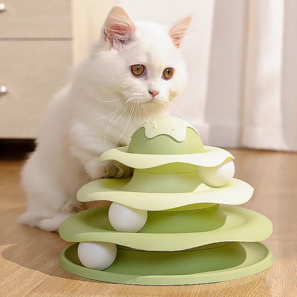 cat toy ( yellow color ) - photo 2