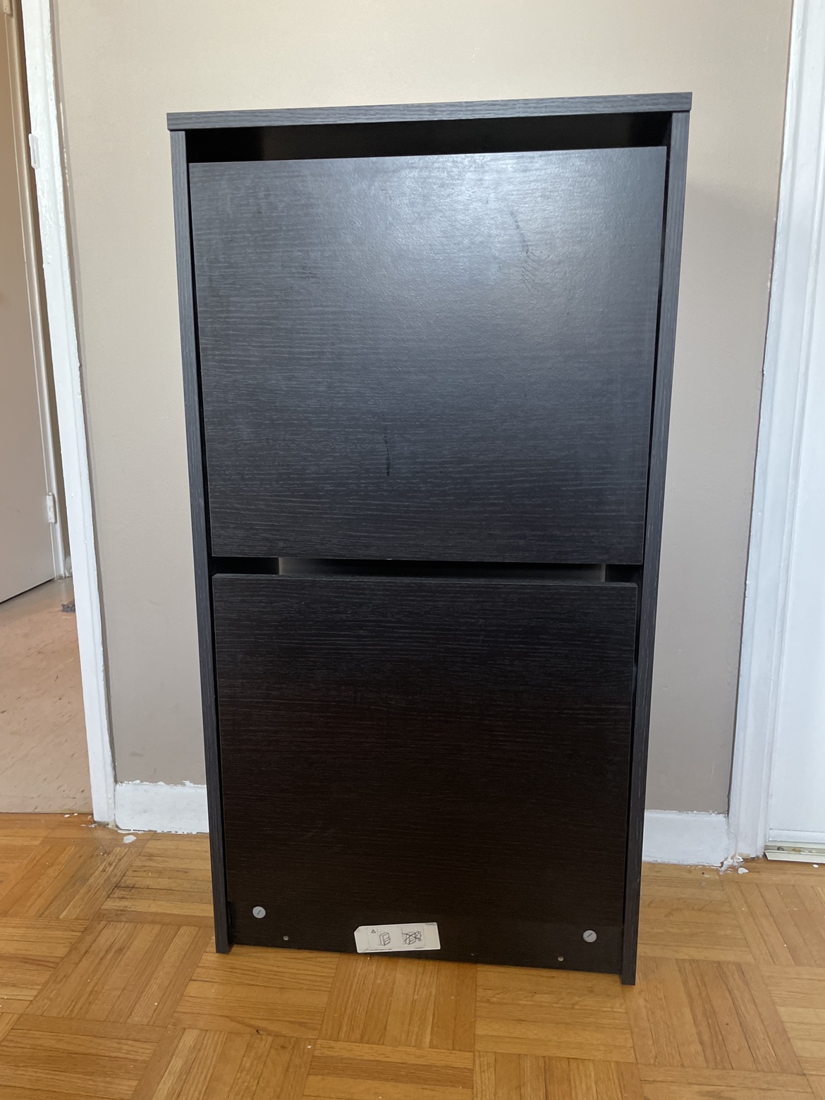 Shoe cabinet with 2 compartments - photo 2