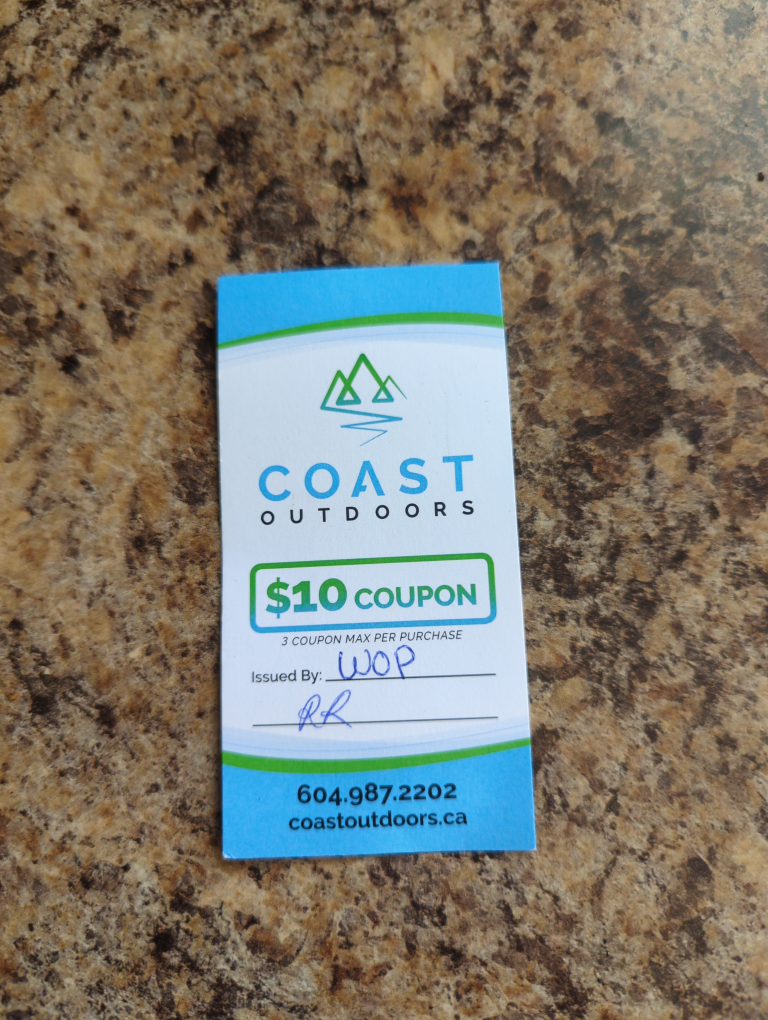 #freecycle Coupon to Coast Outdoors
