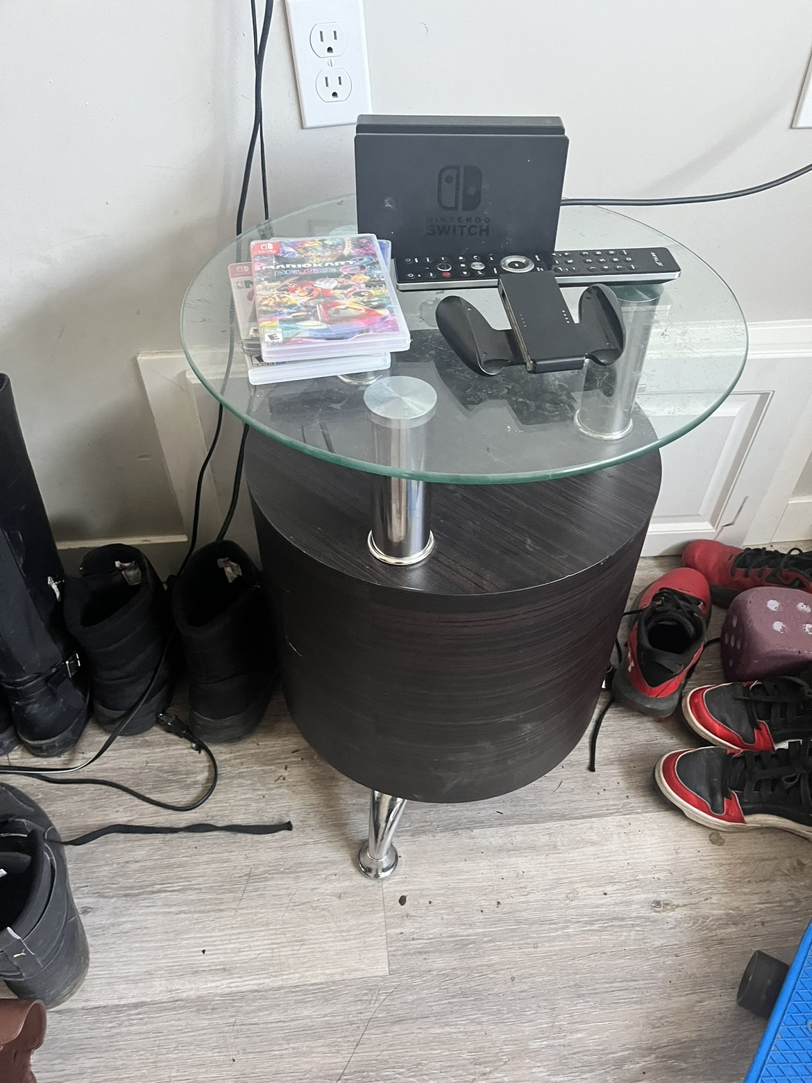 Console table & matching stool - photo 2