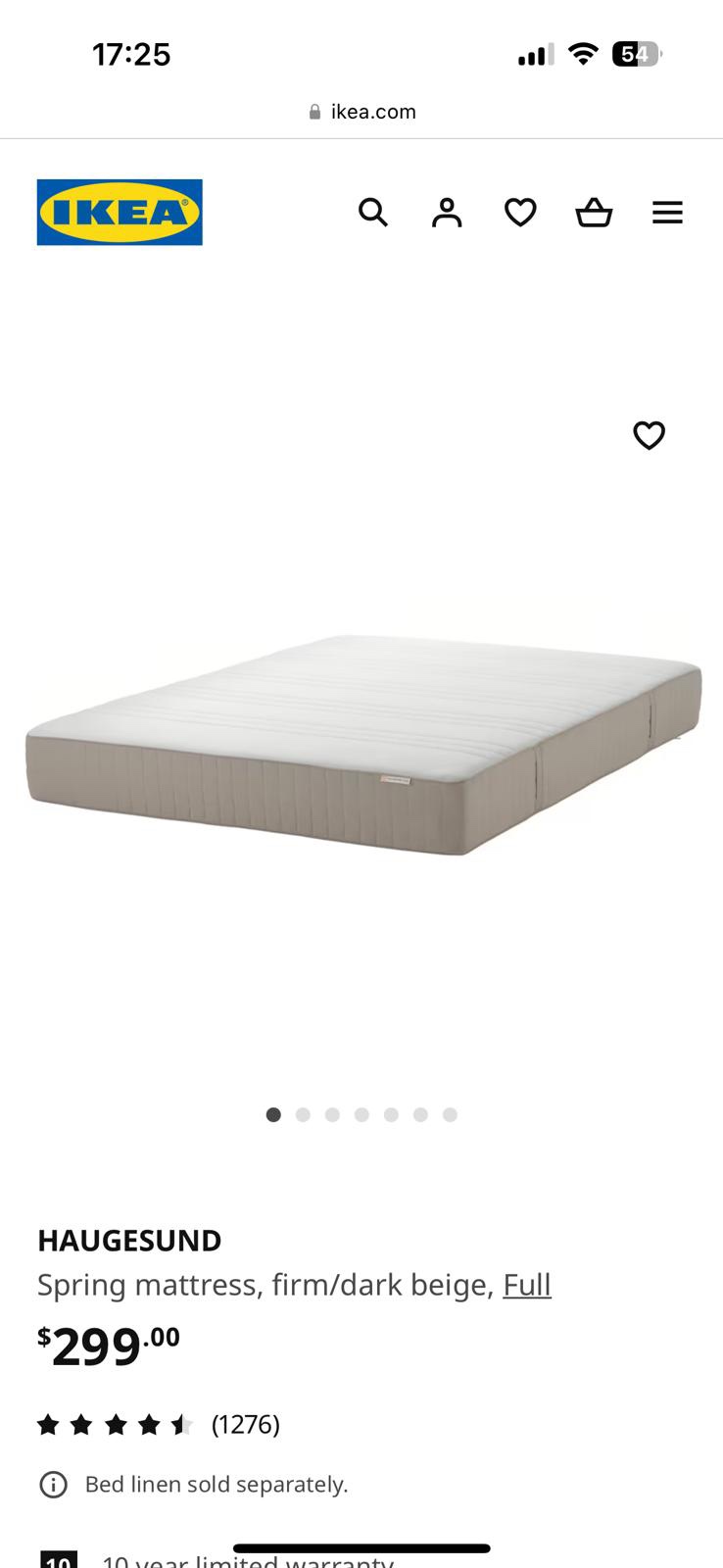 Spring mattress - Queen size - photo 3