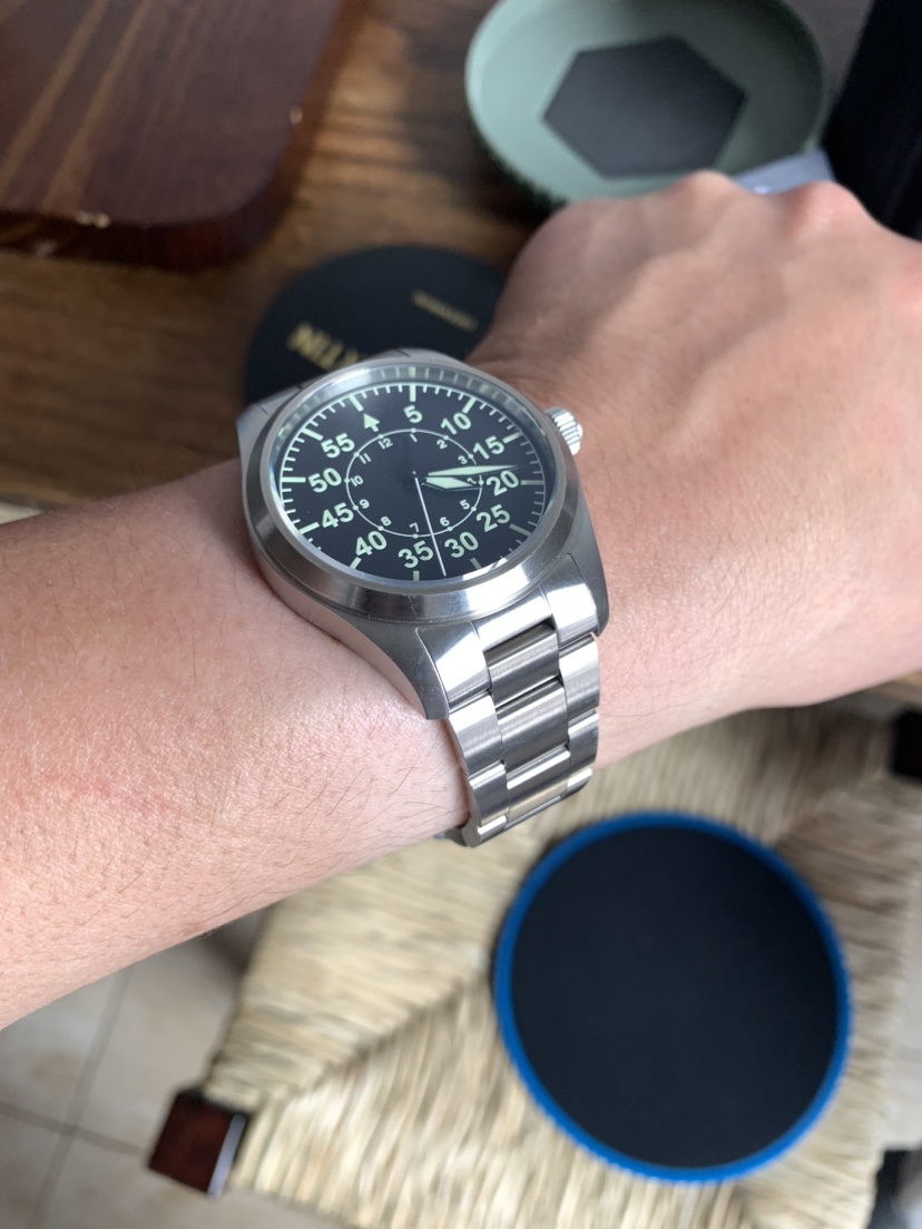 San martin aviator watch mens - photo 3