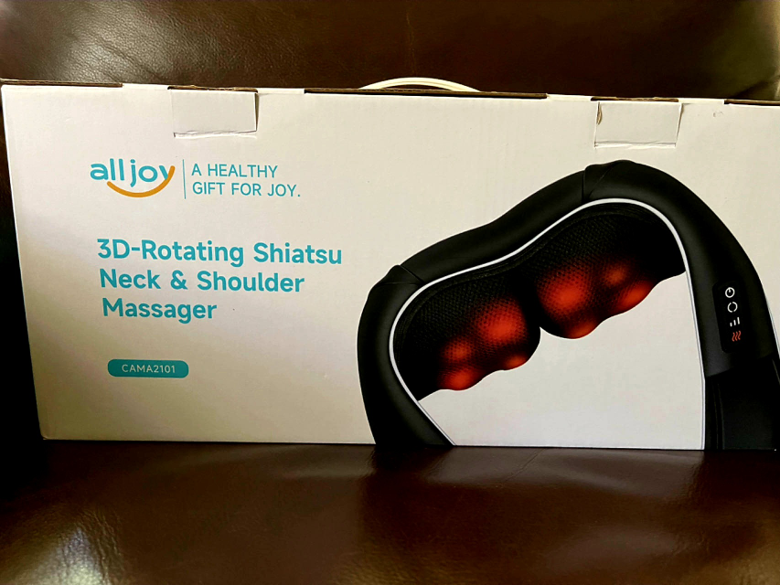 NEW ALLJOY Shiatsu Back and Neck Massager