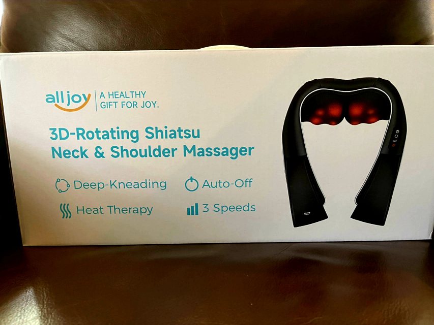 NEW ALLJOY Shiatsu Back and Neck Massager - photo 2