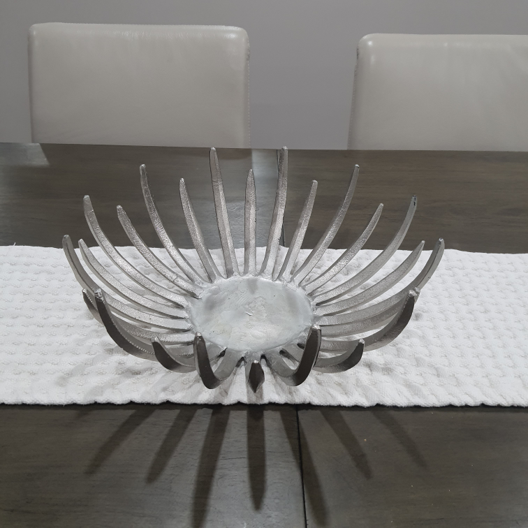 steel/ crome fruits  bowl - photo 2