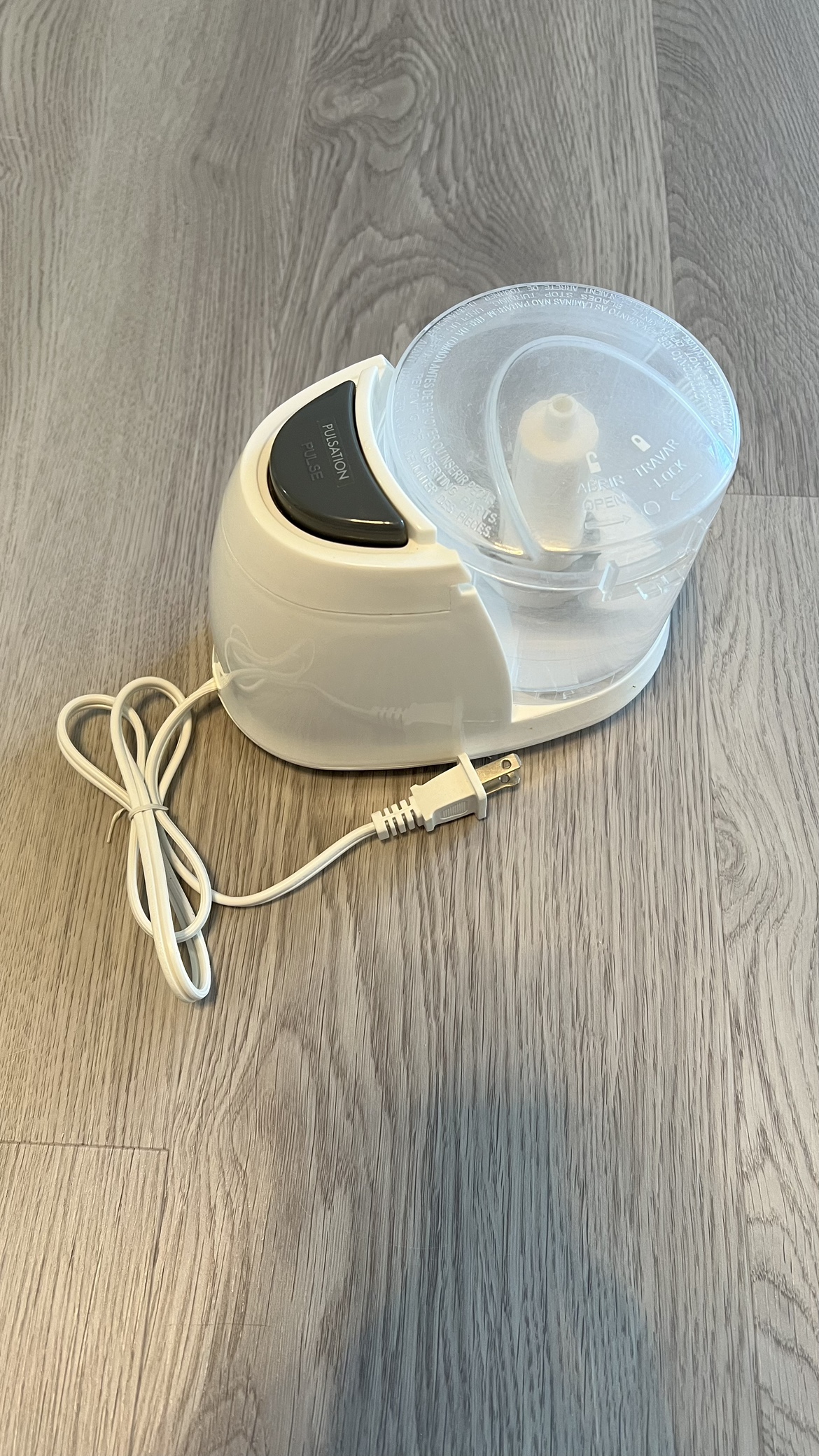 Pulse vegetable chopper