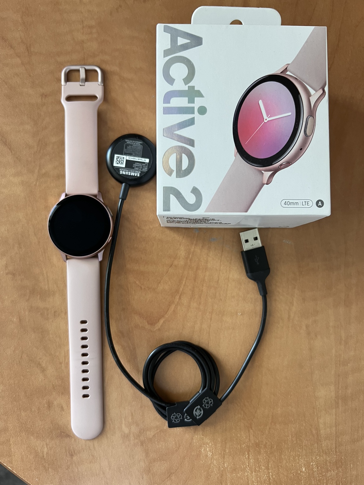 Samsung Galaxy Active 2 Smart Watch Rose Gold 40 mm LTE