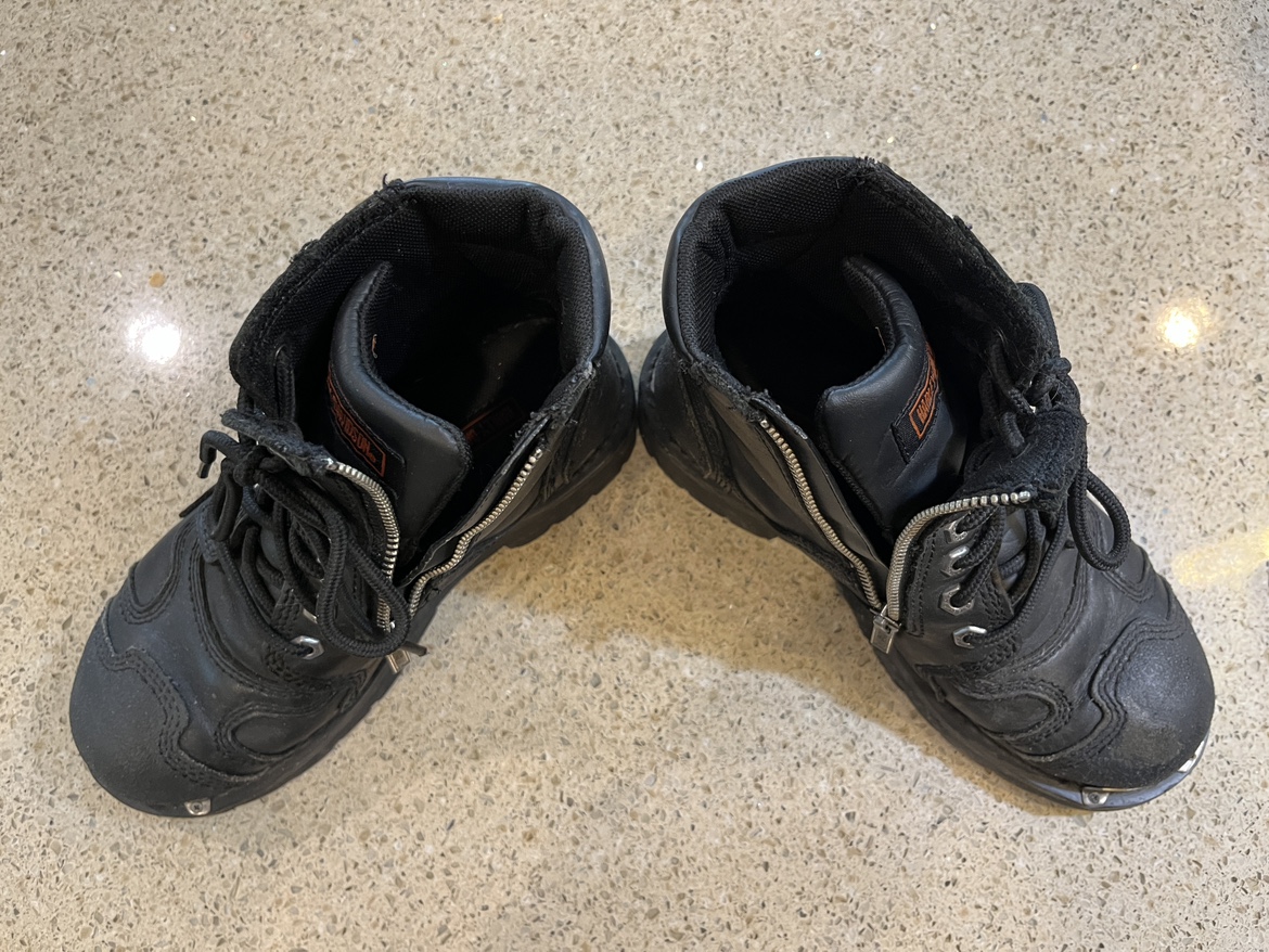 7.5 Ladies Harley Davidson riding boots - photo 5