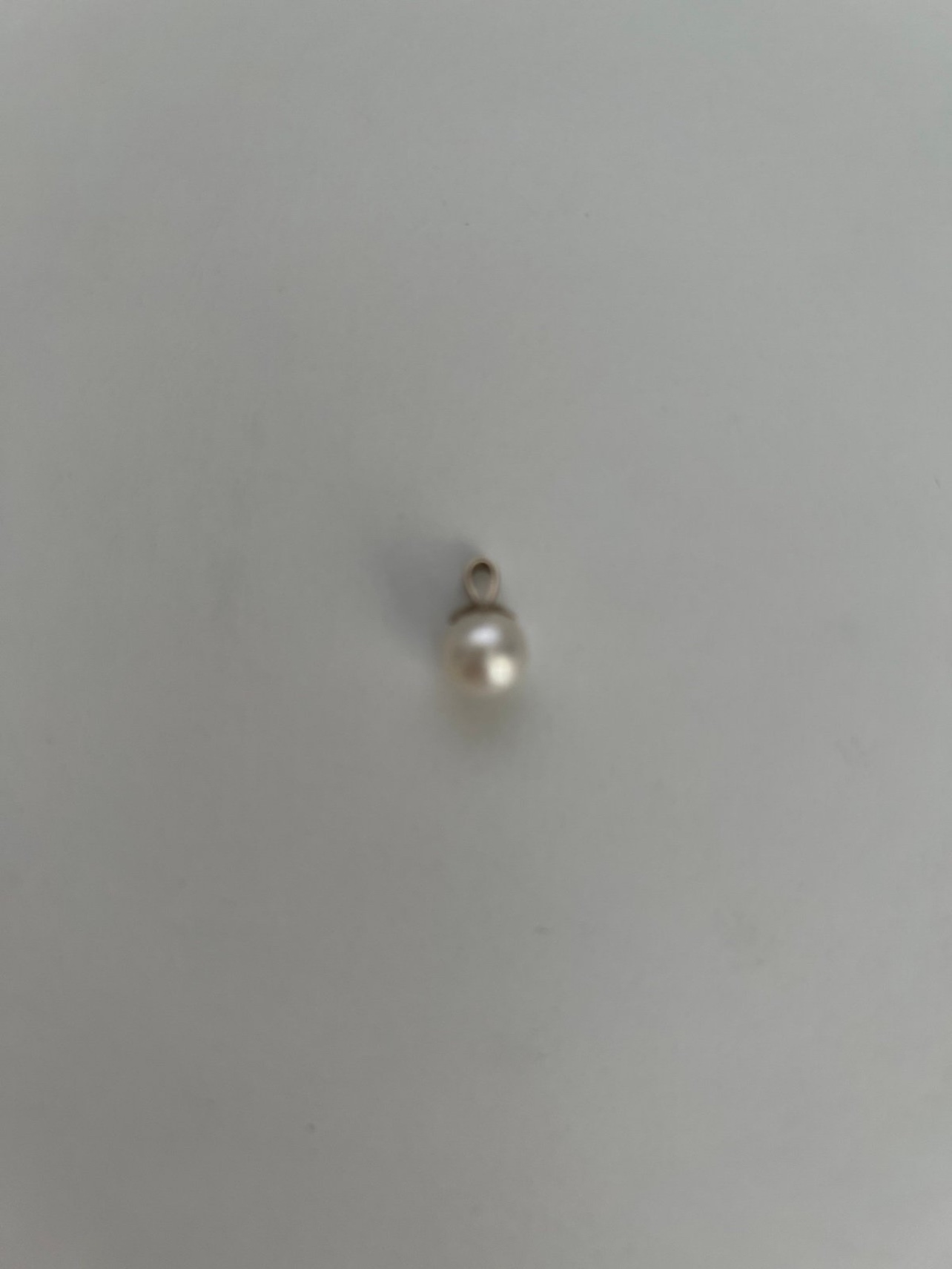 14K White Gold South Sea Pearl Pendant - photo 2
