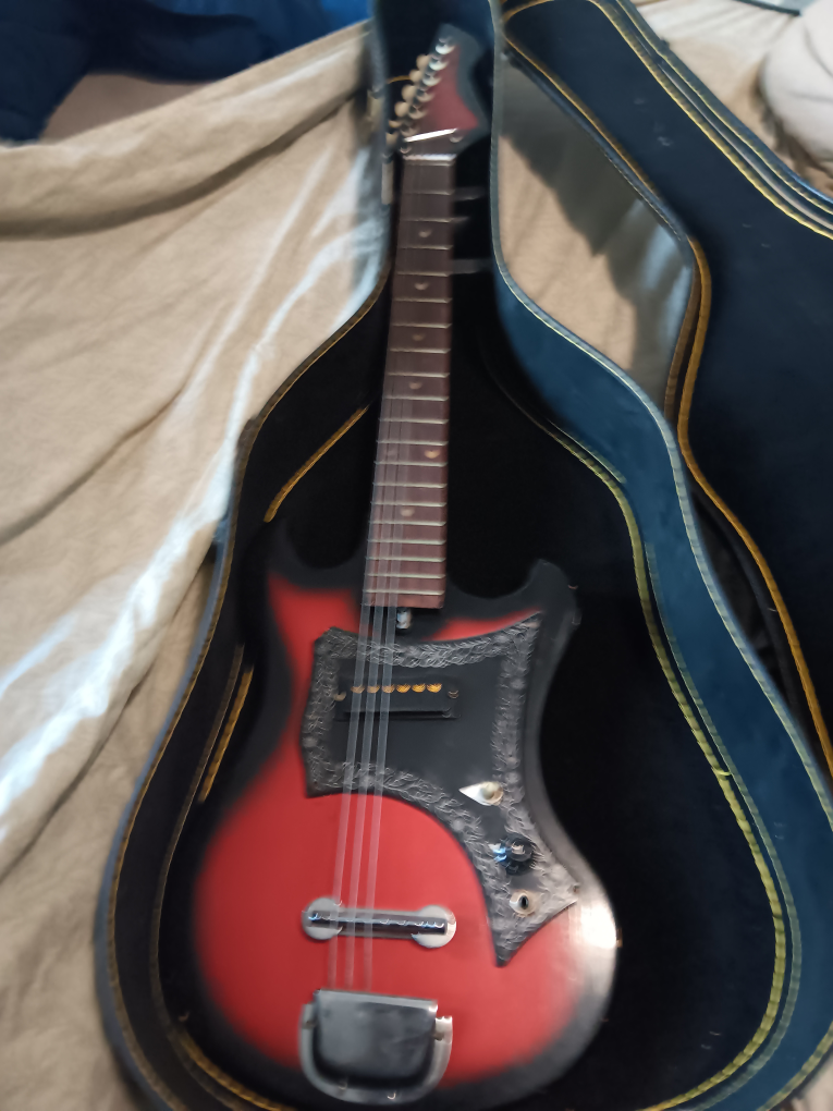vintage guitar.