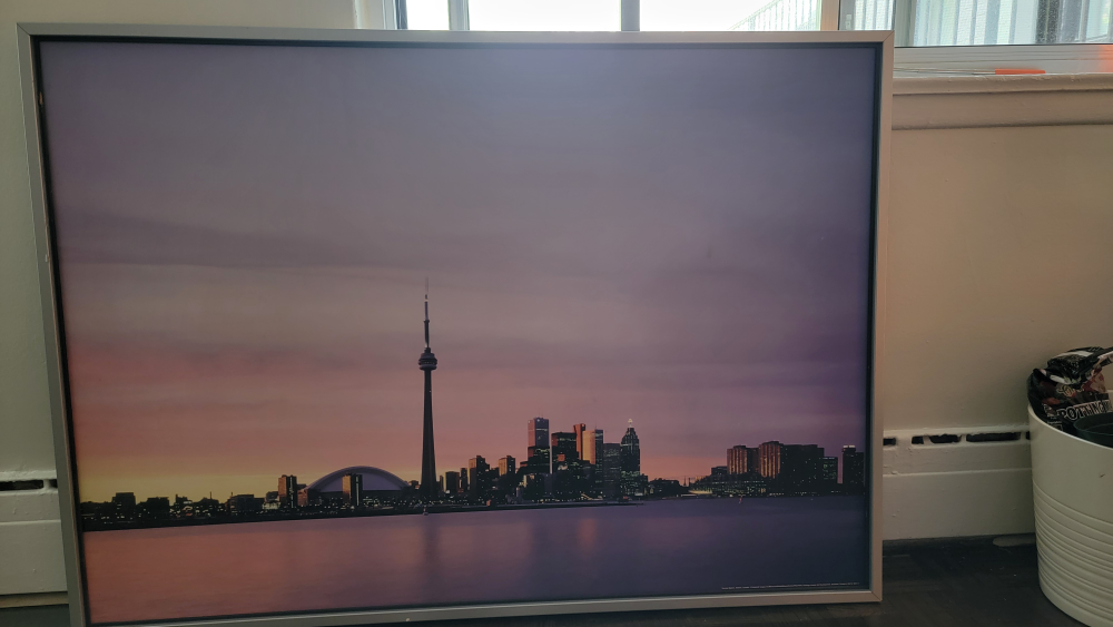 Pay what you can!!🌟Toronto Skyline Picture in Frame thumbnail