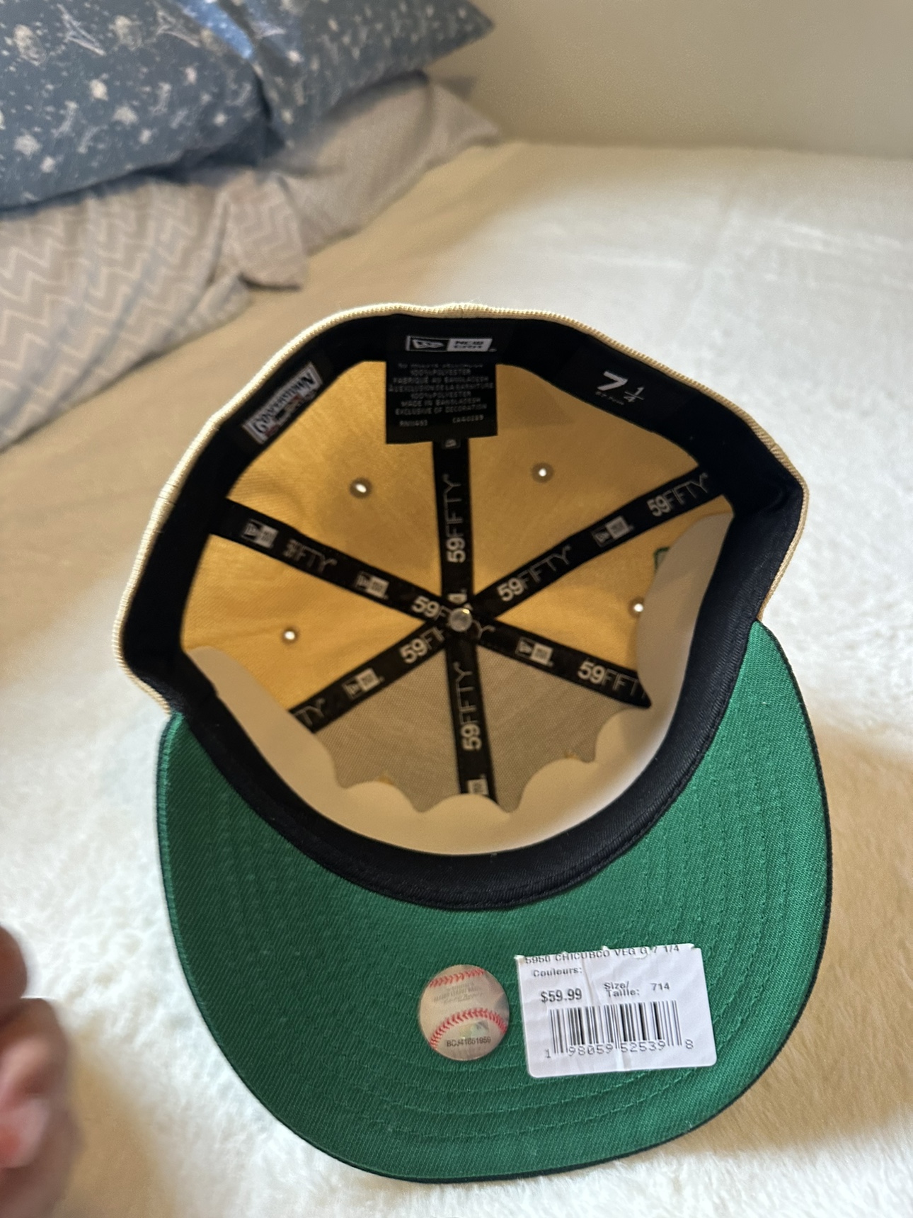 Baseball cap size 7 1/4 - photo 2