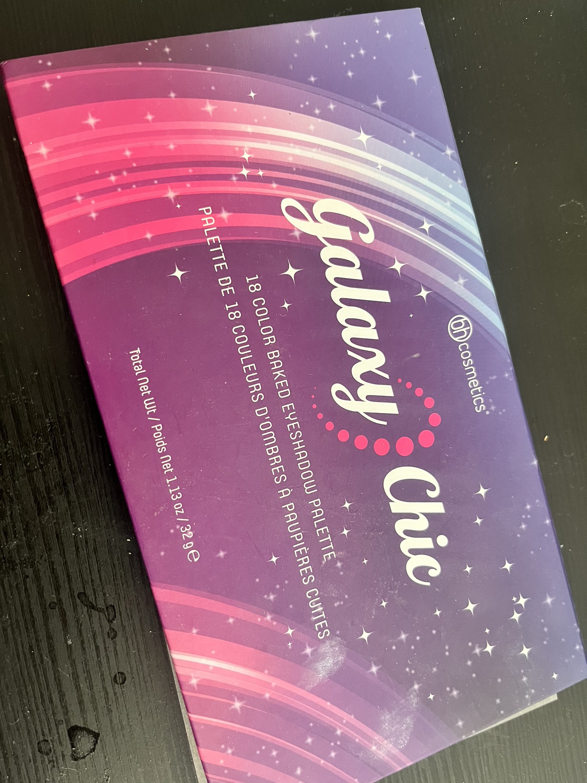 bh cosmetic galaxy chic eyeshadow palette