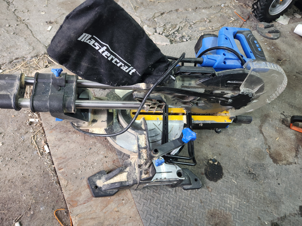 Sliding miter saw 10 inch