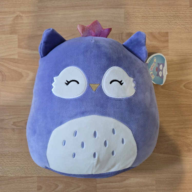 BNWT Fania Purple owl princess squishmallow thumbnail