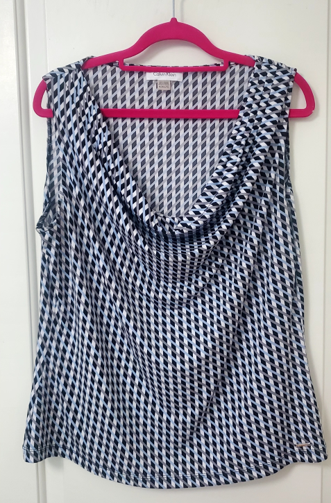 Calvin Klein Cowl Neck Top thumbnail