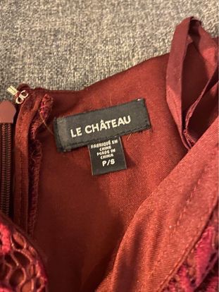 Burgundy Le Chateau Dress - photo 4