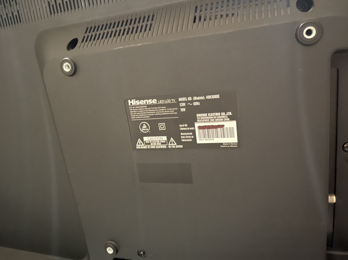 Hisense TV - photo 3