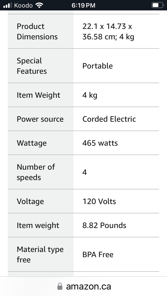 BLENDER Smoothie -Margaritas Soups and Sauces image indicator(7)