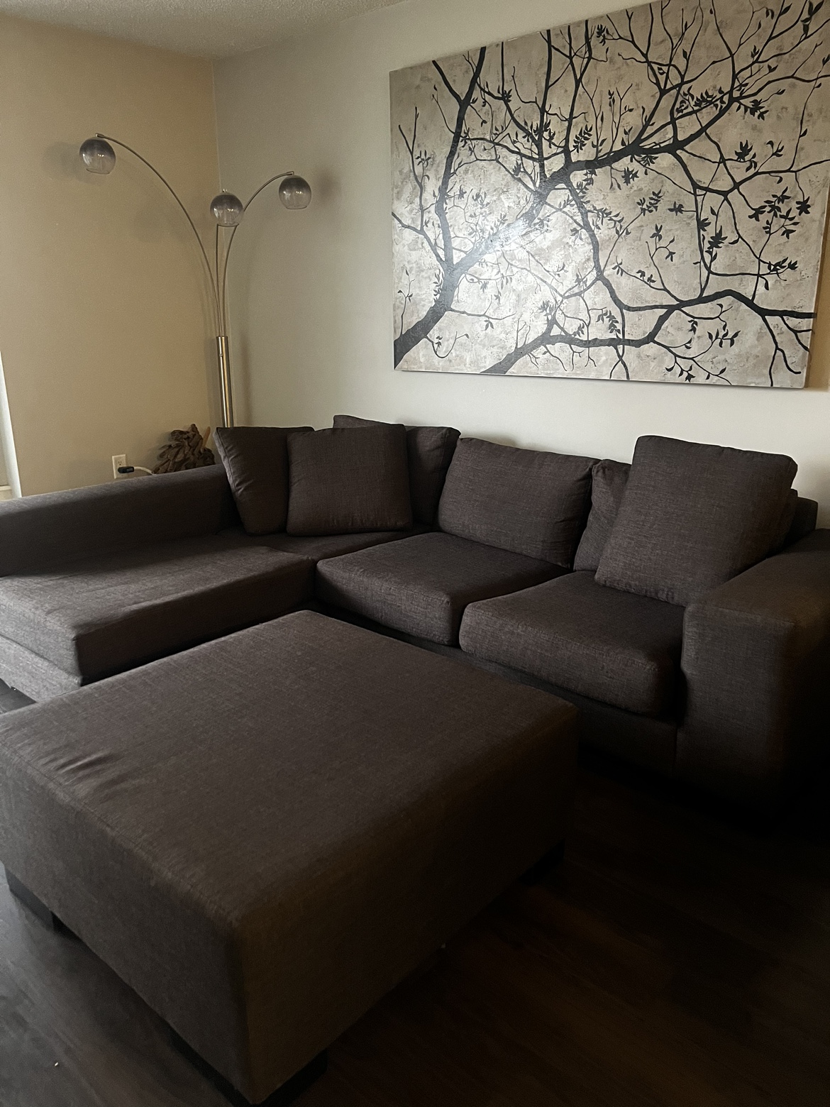Sectional with ottoman - photo 3