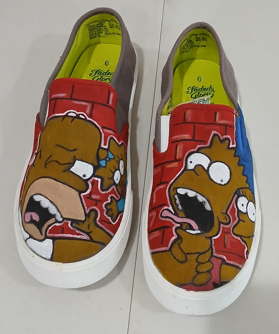Hand Painted Simpsons Sale or Trade
