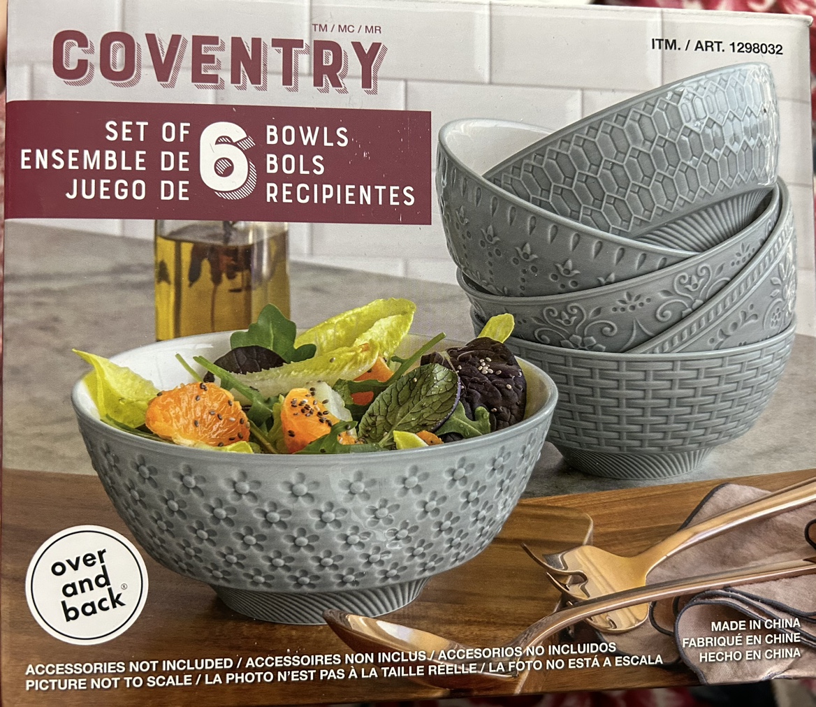 Coventry set of 6 Bowls thumbnail