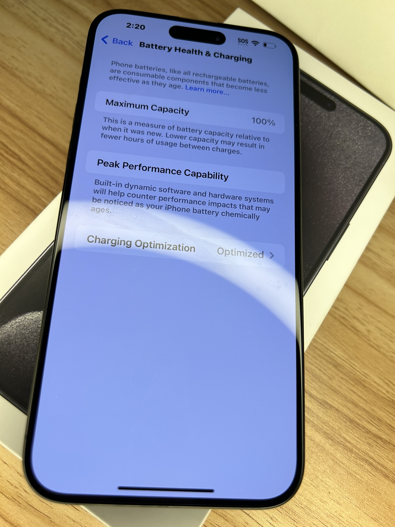 iPhone 15 Pro Max 256GB - Titanium Black - photo 3