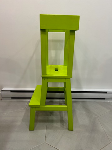 childrens kitchen helper step stool - photo 2