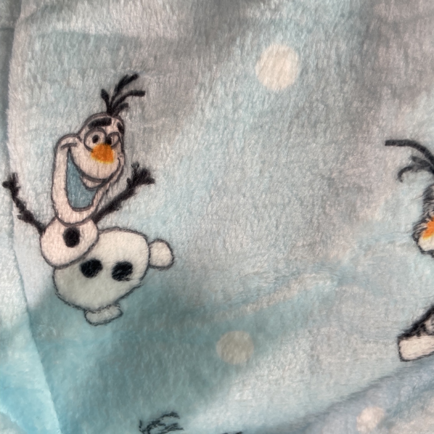 𝙉𝙀𝙒✨Disney Frozen Olaf soft fluff pajama set image indicator(5)