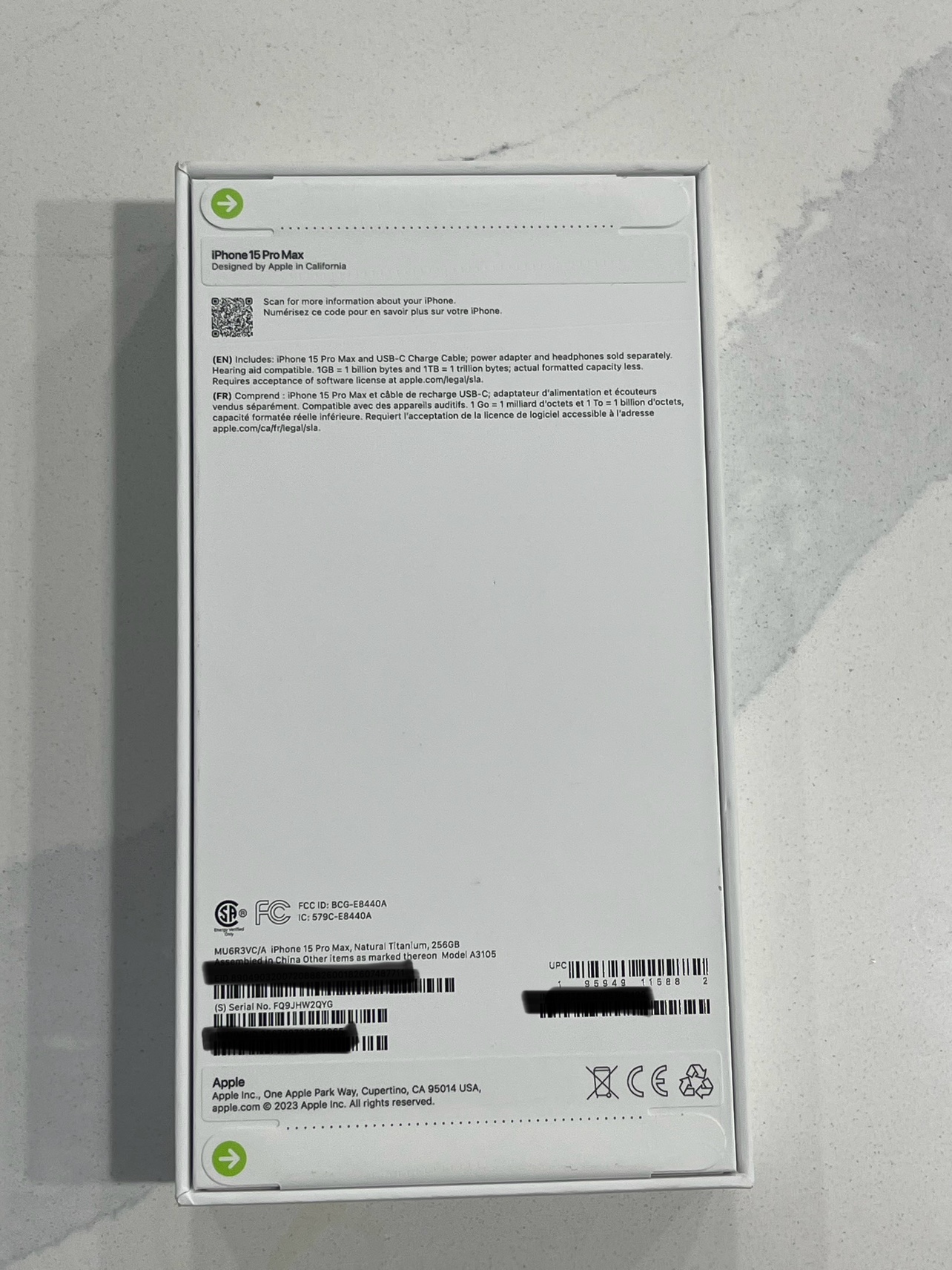 Brand new iPhone 15 pro max (256gb) - photo 2