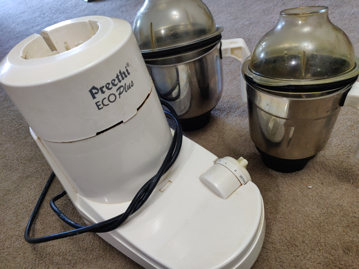 Preeti Eco Plus Mixie with 2jars - photo 2