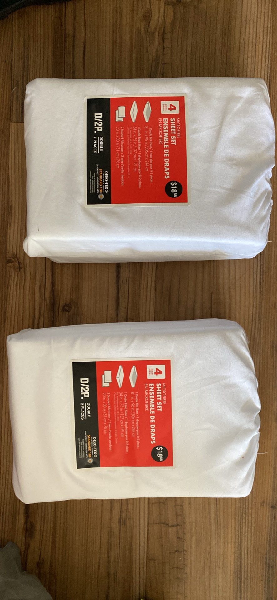 Bedsheets double/full