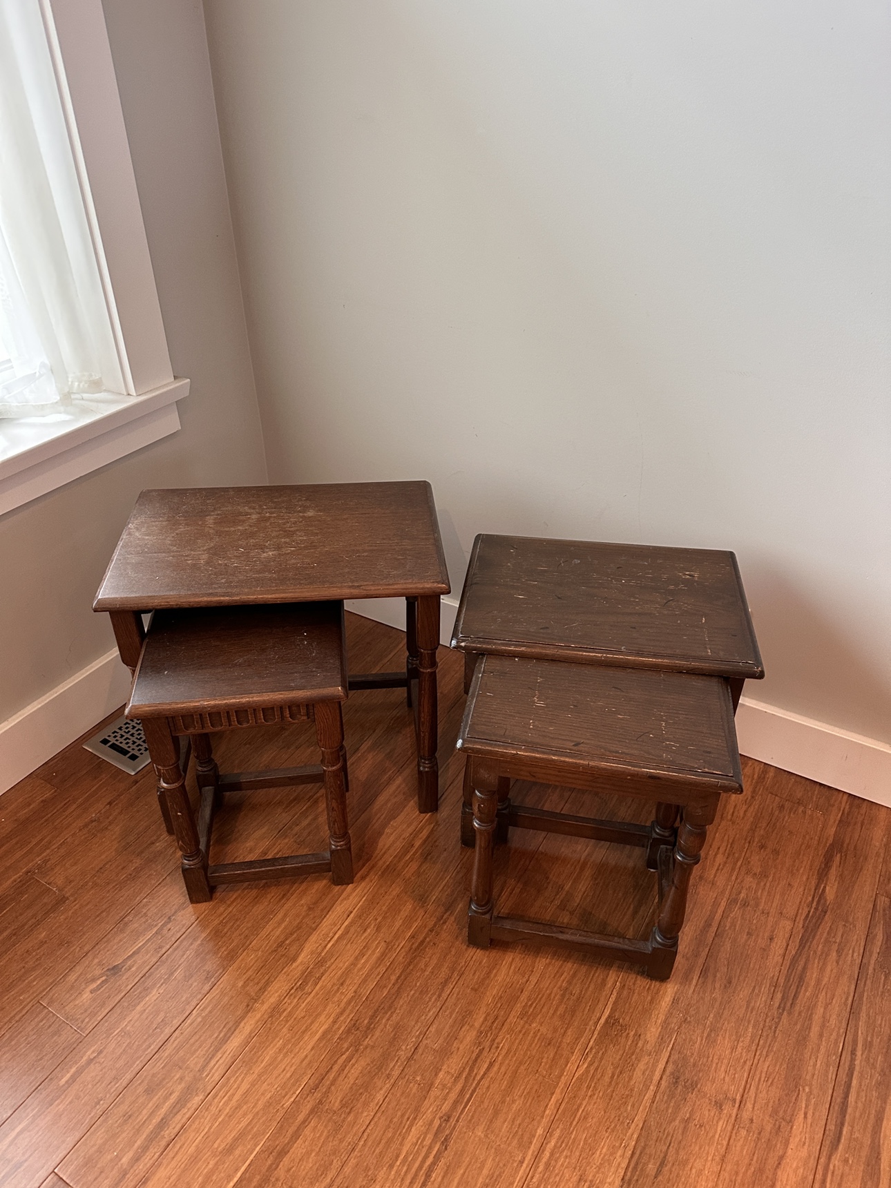 Nesting side tables / Plant Tables