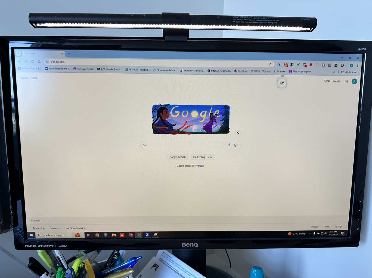 BenQ 27” Monitor - photo 2