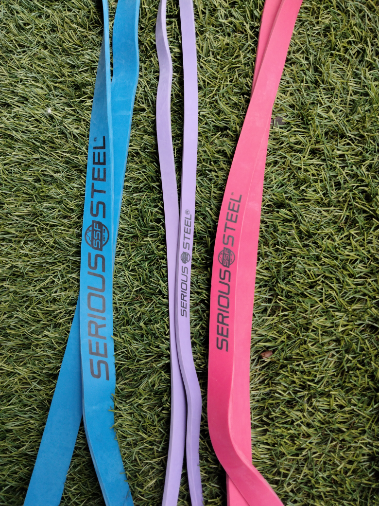 Serious steel resistance bands and band guard thumbnail
