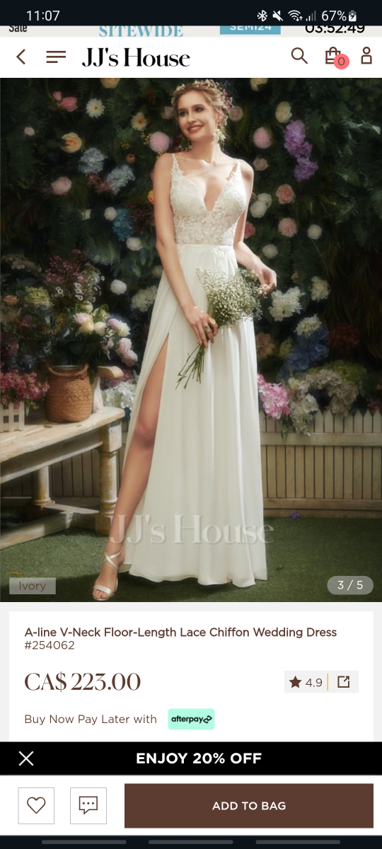 Jjshouse Wedding Dress - photo 2