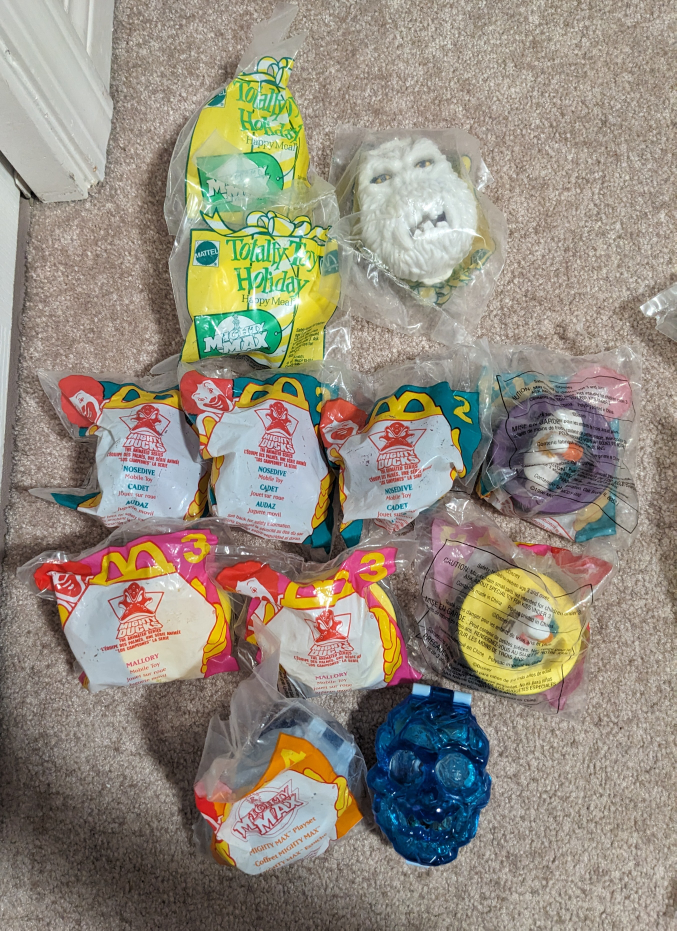 McDonalds Happy Meal Toy Mattel MIGHTY MAX thumbnail