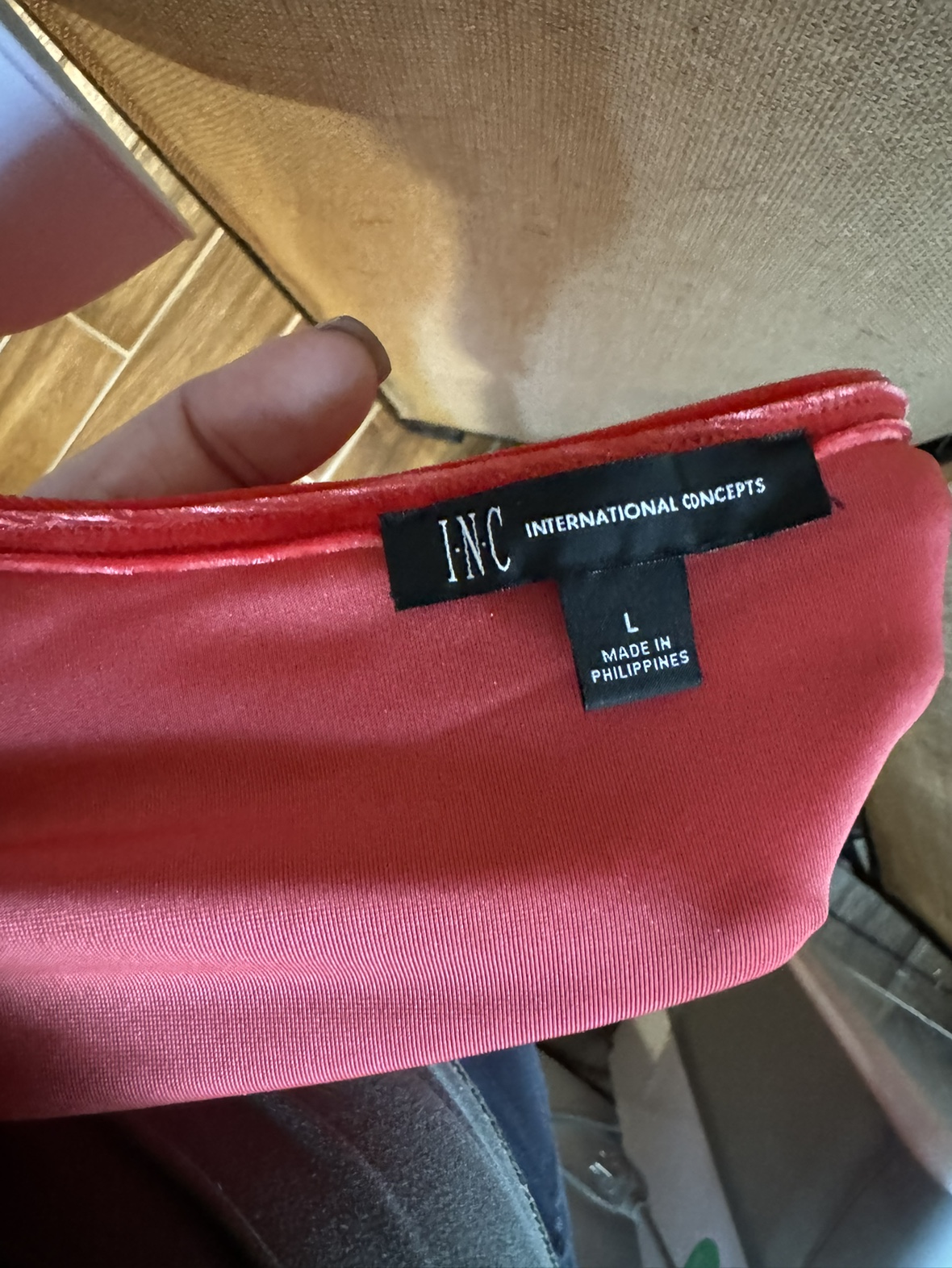 INC Red Velvet Top - photo 3