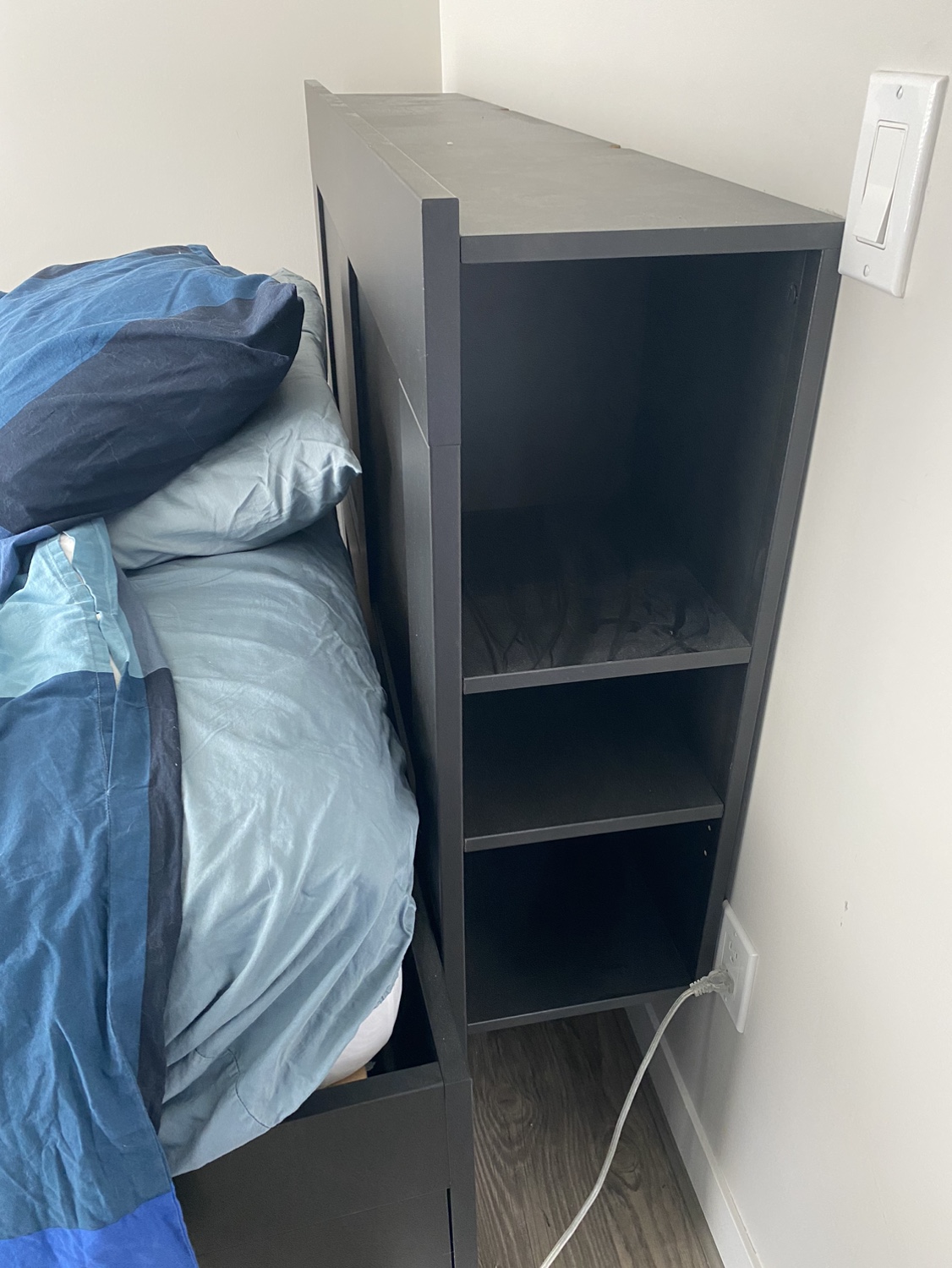 Full/Double Bed with Storage Drawers - photo 2